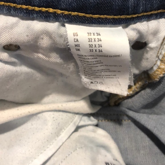 American Eagle Slim Straight Extreme Flex4 32x34 - Picture 7 of 11